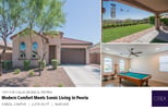 Printable PDF flyer of 12513 W Calle De Baca. Basic Postcard
