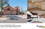 Printable PDF flyer of 3371 W Via Del Sol Dr. Basic Postcard