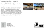 Printable PDF flyer of 498 S 226th Drive. Basic Postcard