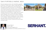Printable PDF flyer of 7260 E Portobello Ave. Basic Postcard