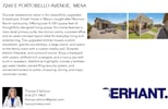 Printable PDF flyer of 7260 E Portobello Ave. Basic Postcard