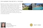 Printable PDF flyer of 2910 W Marconi Ave #113. Basic Postcard