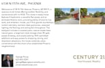Printable PDF flyer of 6138 N 15th Ave. Basic Postcard