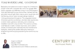 Printable PDF flyer of 15362 W Verde Ln. Basic Postcard