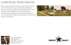 Printable PDF flyer of 35 Airport Rd. Basic Postcard