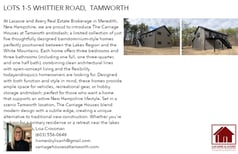 Printable PDF flyer of The Carriage Houses at Tamworth. Basic Postcard
