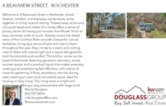 Printable PDF flyer of 8 Beauview Street. Basic Postcard