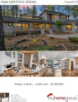 Printable PDF flyer of 4384 Griffiths Spring. Photos & Basic Info