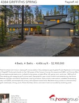 Printable PDF flyer of 4384 Griffiths Spring. Main Photo & Short Description