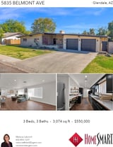 Printable PDF flyer of 5835 Belmont Ave. Photos & Basic Info