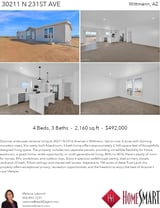 Printable PDF flyer of 30211 N 231st Ave. 4 Photos & Short Description