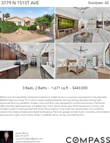 Printable PDF flyer of 3779 N 151st Ave. 4 Photos & Short Description