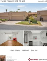 Printable PDF flyer of 7318 E Palo Verde Dr #11. Photos & Basic Info