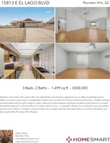 Printable PDF flyer of 15813 E El Lago Blvd. 4 Photos & Short Description