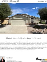 Printable PDF flyer of 15796 W Latham St. Main Photo & Short Description