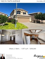 Printable PDF flyer of 1822 N 106th Ave. Photos & Basic Info