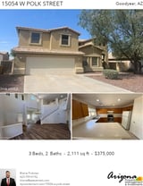 Printable PDF flyer of 15054 W Polk St. Photos & Basic Info