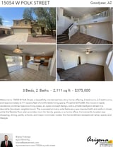 Printable PDF flyer of 15054 W Polk St. 4 Photos & Short Description