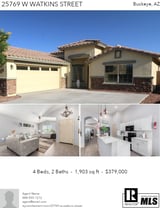Printable PDF flyer of 25769 W Watkins St. Photos & Basic Info