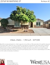Printable PDF flyer of 25769 W Watkins St. Main Photo & Short Description