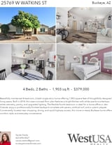 Printable PDF flyer of 25769 W Watkins St. 4 Photos & Short Description