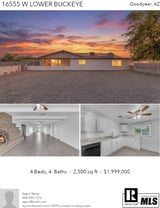 Printable PDF flyer of 16555 W Lower Buckeye Rd. Photos & Basic Info
