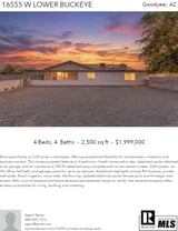 Printable PDF flyer of 16555 W Lower Buckeye Rd. Main Photo & Short Description