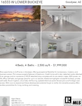 Printable PDF flyer of 16555 W Lower Buckeye Rd. 4 Photos & Short Description