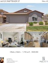 Printable PDF flyer of 6612 E Raftriver St. Photos & Basic Info