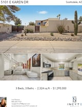 Printable PDF flyer of 5101 E Karen Dr. Photos & Basic Info