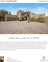 Printable PDF flyer of 5101 E Karen Dr. Main Photo & Short Description