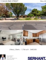 Printable PDF flyer of 1134 W 2nd St. Photos & Basic Info
