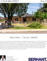 Printable PDF flyer of 1134 W 2nd St. Main Photo & Short Description