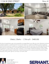 Printable PDF flyer of 1134 W 2nd St. 4 Photos & Short Description