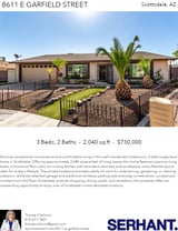 Printable PDF flyer of 8611 E Garfield St. Main Photo & Short Description