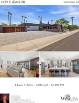 Printable PDF flyer of 6729 E Jean Dr. Photos & Basic Info