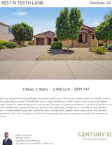 Printable PDF flyer of 4557 N 155th Ln. Main Photo & Short Description