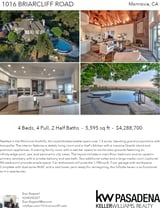 Printable PDF flyer of 1016 Briarcliff Road. 4 Photos & Short Description