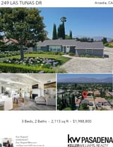 Printable PDF flyer of 249 Las Tunas Dr. Photos & Basic Info