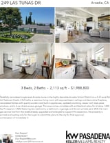 Printable PDF flyer of 249 Las Tunas Dr. 4 Photos & Short Description