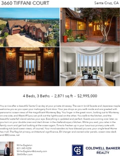 Printable PDF flyer of 3660 Tiffani Court. 4 Photos & Short Description