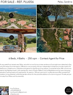 Printable PDF flyer of For Sale - Ref. PLU056. 4 Photos & Short Description