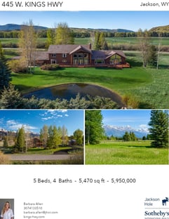 Printable PDF flyer of 445 W. Kings Hwy. Photos & Basic Info