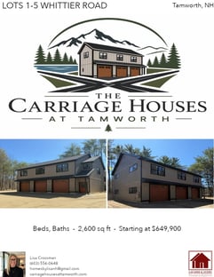 Printable PDF flyer of The Carriage Houses at Tamworth. Photos & Basic Info
