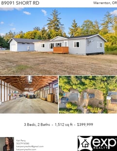 Printable PDF flyer of 89091 Short Rd. Photos & Basic Info